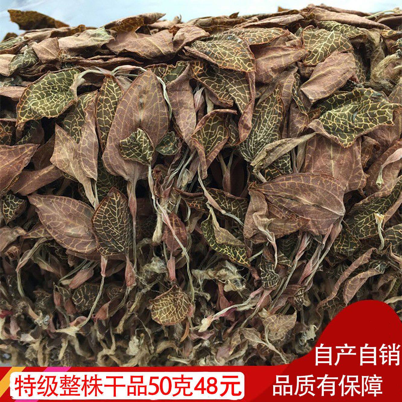 金线莲 福建 土楼 非野生 整株干品 养生茶 10克到50克多规格可选