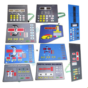衡器面板优耐特100科星301平衡机按键板显示按钮薄膜键盘触摸开关