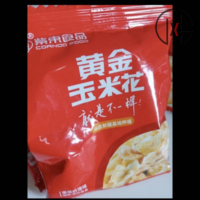 新日期紫东食品黄金玉米花绵阳海底蛋花奶油咸味零食捞焦糖豆永明