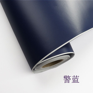 警蓝色不干胶即时贴贴纸广告刻字车贴用会展布景专用色防水防晒