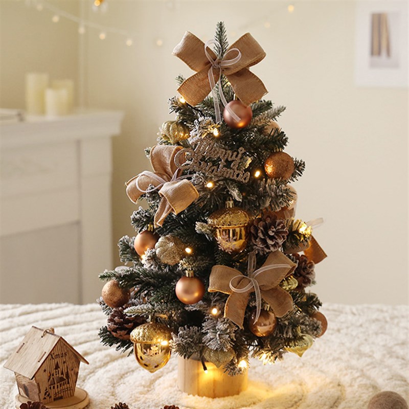 亚马逊圣诞树摆件桌面聖誕樹装饰圣诞节仿真cmchristmas tree现货