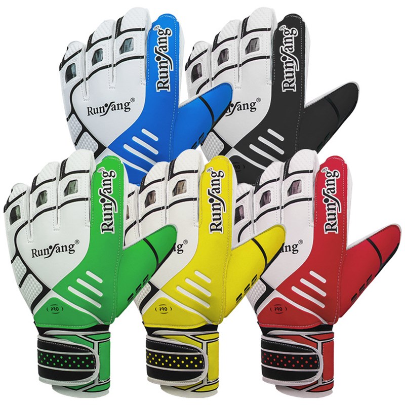 足球守门员手套带护指比赛训练护具小学生青少年装备防滑耐磨