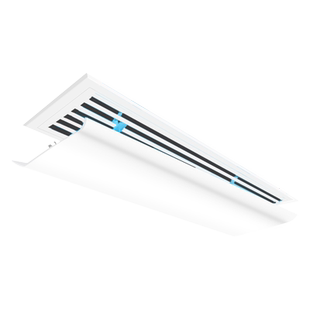 中央空调挡风板办公室冷暖气出风口挡板风管机通用遮导风防直吹罩