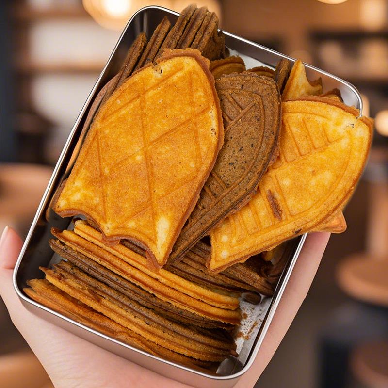 巨好吃伯爵红茶味酥薄脆饼