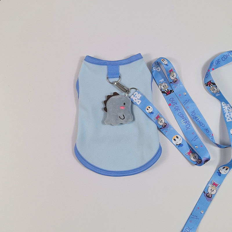 幼犬幼猫0-3个月宠物衣服秋冬纯棉德绒柔软舒适保暖可牵引小衣服