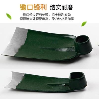 家用拔草锻栽培柄人工老式阳地用具大号挖L菜建筑种土锄头工台i.