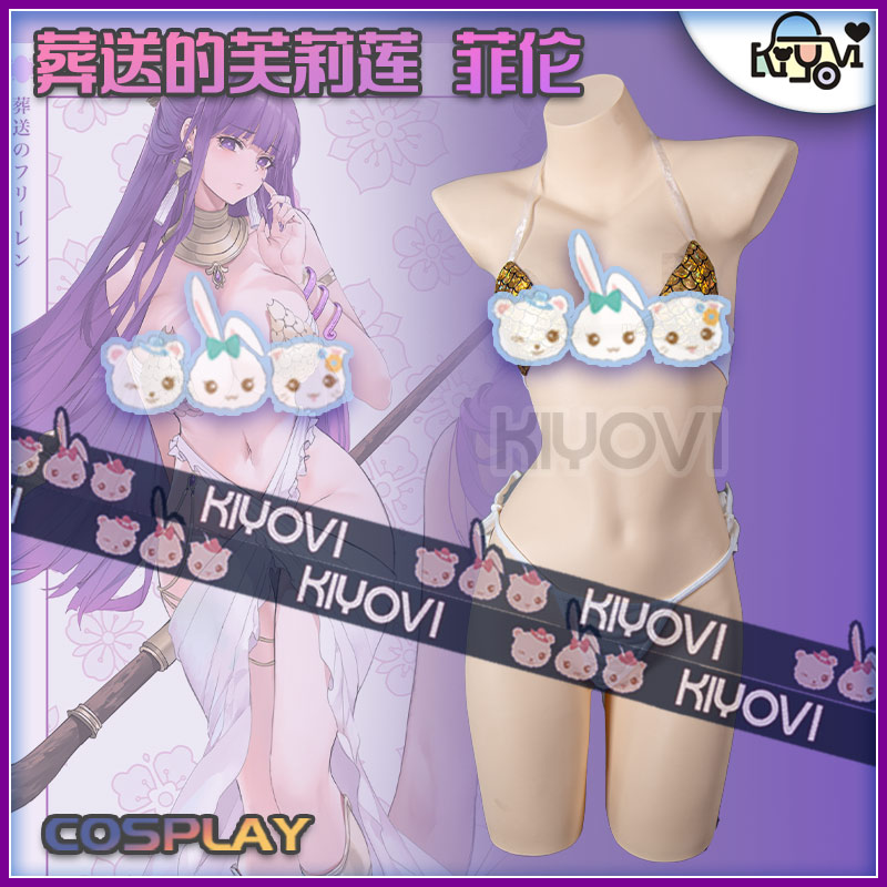 KIYOVI现货葬送的芙莉莲菲伦cosplay女装衣服插画同人比基尼服装