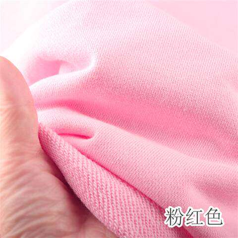 纯棉春秋卫衣牛肚面料 全棉运动服休闲服装针织小毛圈布料包邮