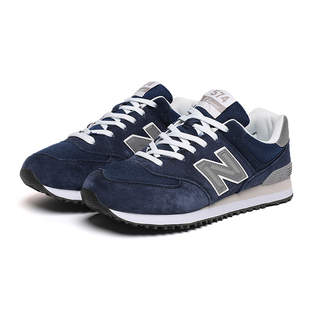 新百伦574真皮女鞋官方正品女鞋秋冬季跑步鞋n字轻便休闲运动鞋