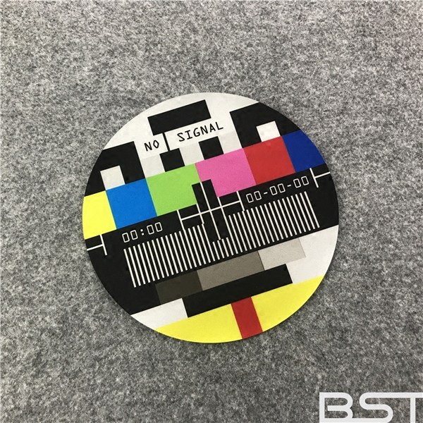 汽车改装no signal儿时的回忆电视台无信号搞笑趣味油箱盖车贴纸