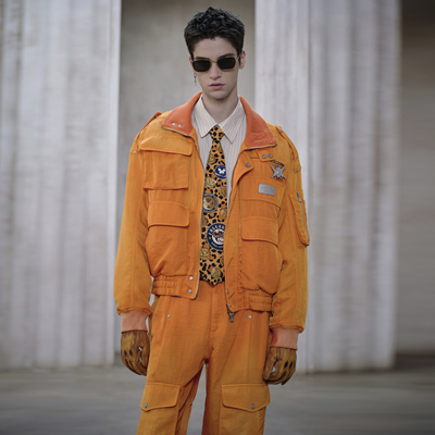 冯建宇明星同款美式潮秋冬外套