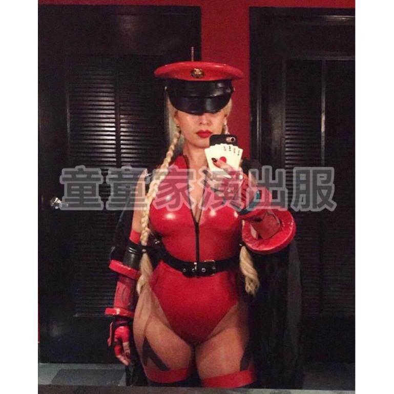莎莎家 红色未来女警性感 gogo演出服 夜店 ds演出服 party girl
