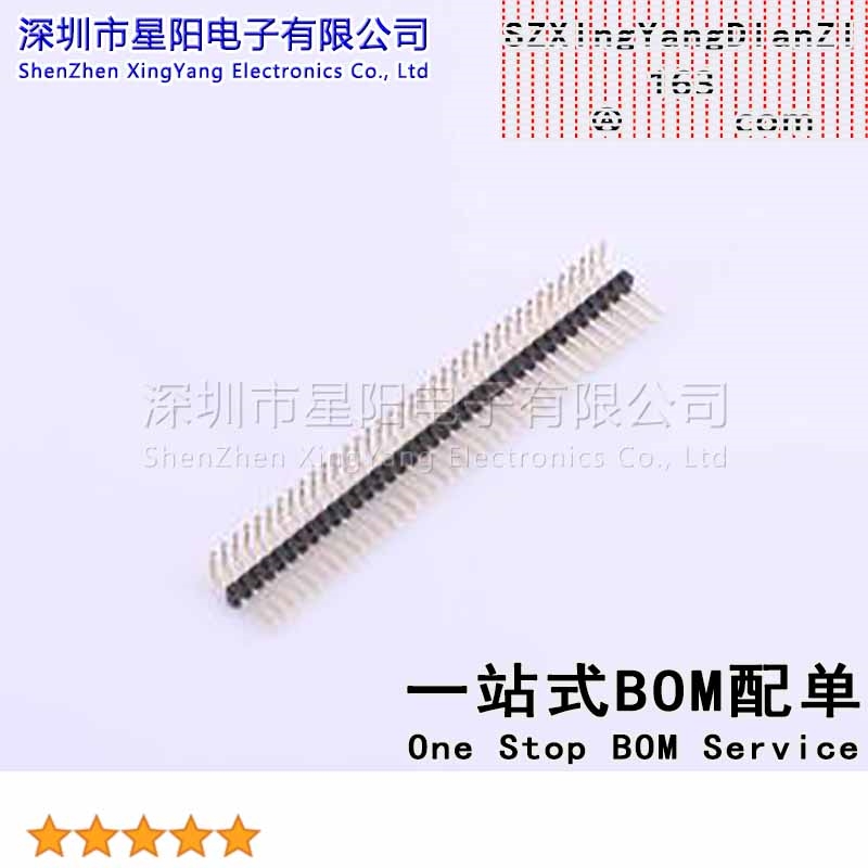 X1311WR-37J-C26D40 1.27mm 1x37P弯插 方针 排数 单排 总PIN位数