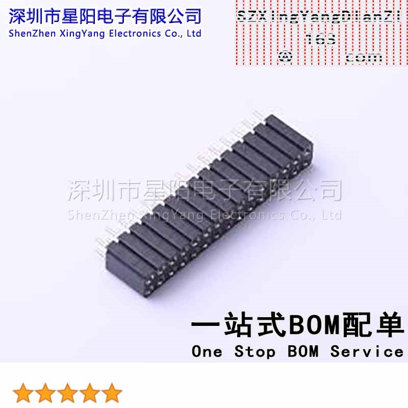 X5521FV-2x15-C85D30-1150 2.54mm 2x15P排数 双排 总孔位数30间