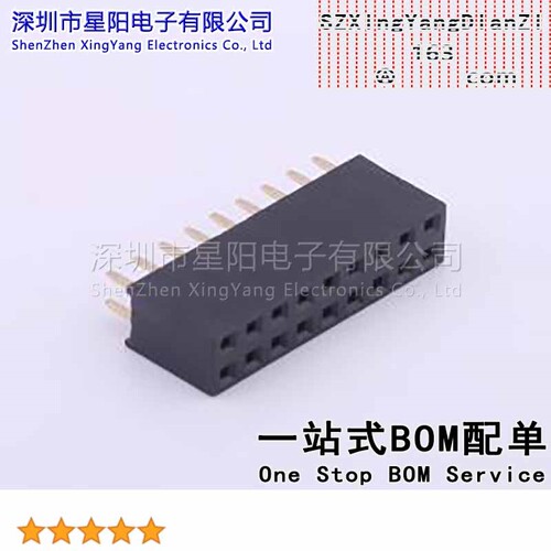 X6521FV-2x09-C85D32 2.54mm 2x9P Y型PC3.2 PBT 1u quot排数 双
