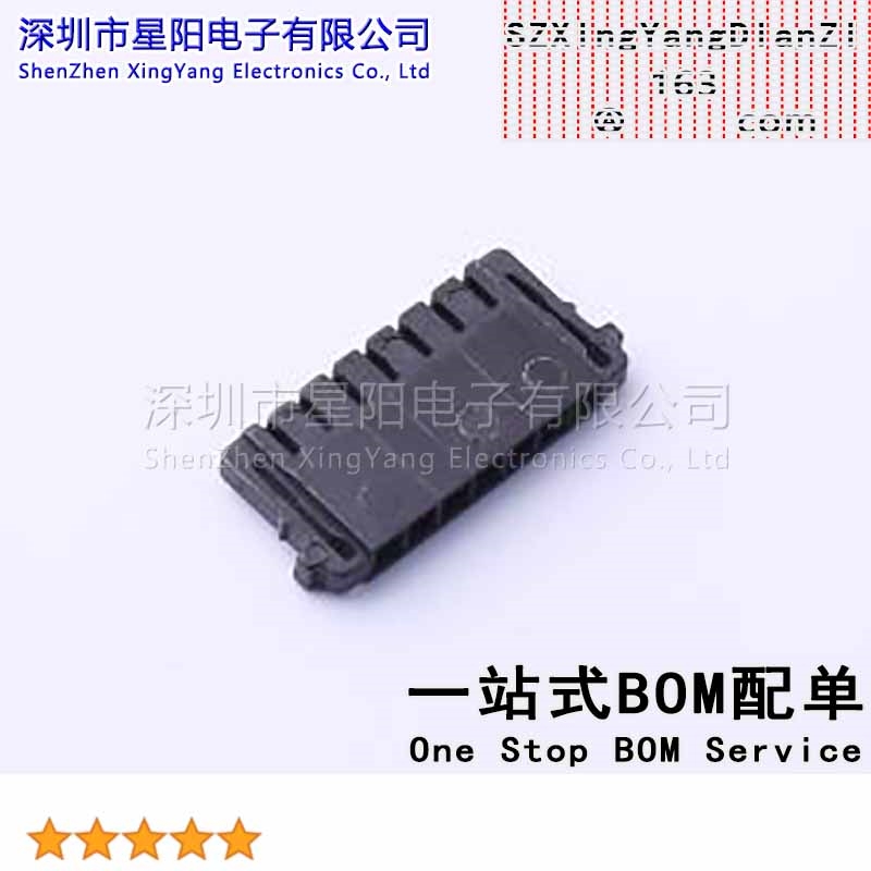 X1503H-07-N0 (5Pcs)1.5mm 1x7P间距1.5mm插孔结构1x7P每排针位数