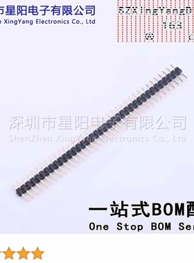 X4611WV-37I-C28D40 2mm 1x37P直插 方针 排数 单排 总PIN位数37