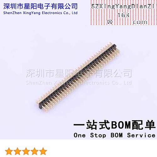 X1321WV-2x33J-C30D23 1.27mm 2x33P直插 方针 排数 双排 总PIN位