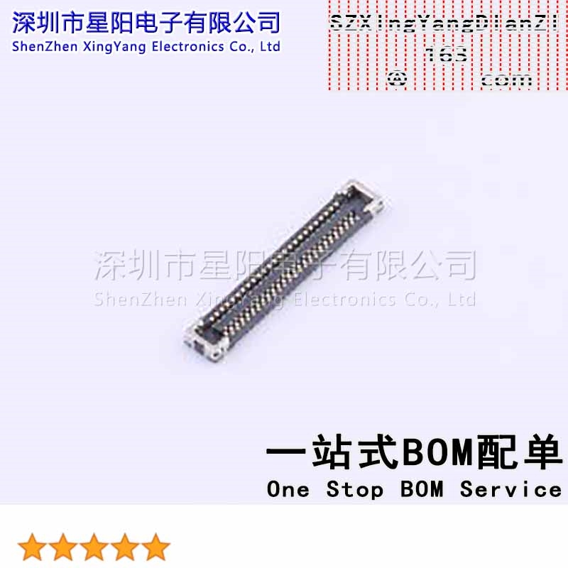 X3500FVS-50A-LPV01 BTB 0.35mm单槽 母座合高0.7mm LCP料50P配套