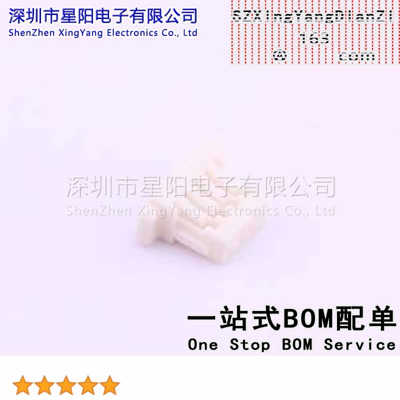 X1002H-04E-N0 (20Pcs)1mm 1x4P间距1mm插孔结构1x4P每排针位数4