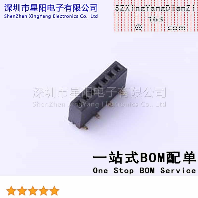 X1311FVS-07-C43D35R2 1.27mm 1x7P排数 单排 总孔位数7间距1.27m