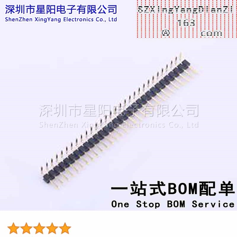 X4611WR-30I-C28D40 2mm 1x30P弯插 方针 排数 单排 总PIN位数30