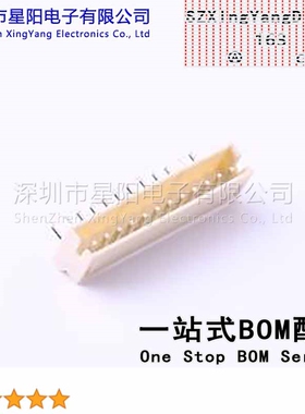 X1502WR-12K-N0SN (5Pcs)ZH 1.5mm 1x12P弯插 参考系列ZH间距1.5m