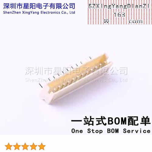 X1502WR-12K-N0SN (5Pcs)ZH 1.5mm 1x12P弯插 参考系列ZH间距1.5m