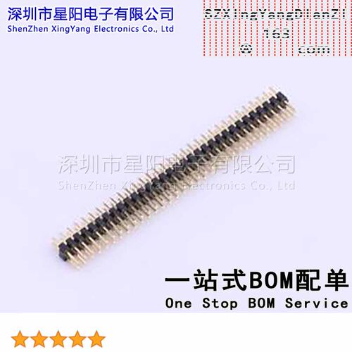 X4621WV-2x32I-C28D40 2mm 2x32P直插 方针 排数 双排 总PIN位数6