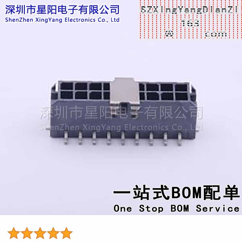 X3025WVS-2x09D-LPSW 3mm 2x9P立贴LCP焊片式雾锡间距3mm插针结