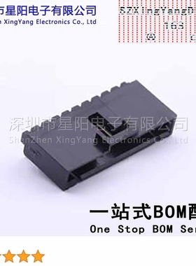 X9556WR-10-N0V01 2.54mm 1x10P弯插 黑色杜邦CD ROM 2P小飞机头