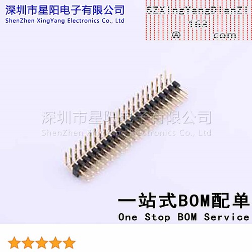X4621WR-2x22I-C28D40 2mm 2x22P弯插 方针 排数 双排 总PIN位数4