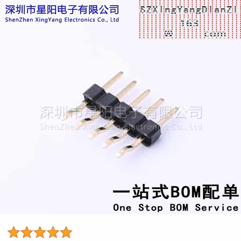 X4611WRS-05I-C40D44 (5Pcs)2mm排数 单排 间距2mm