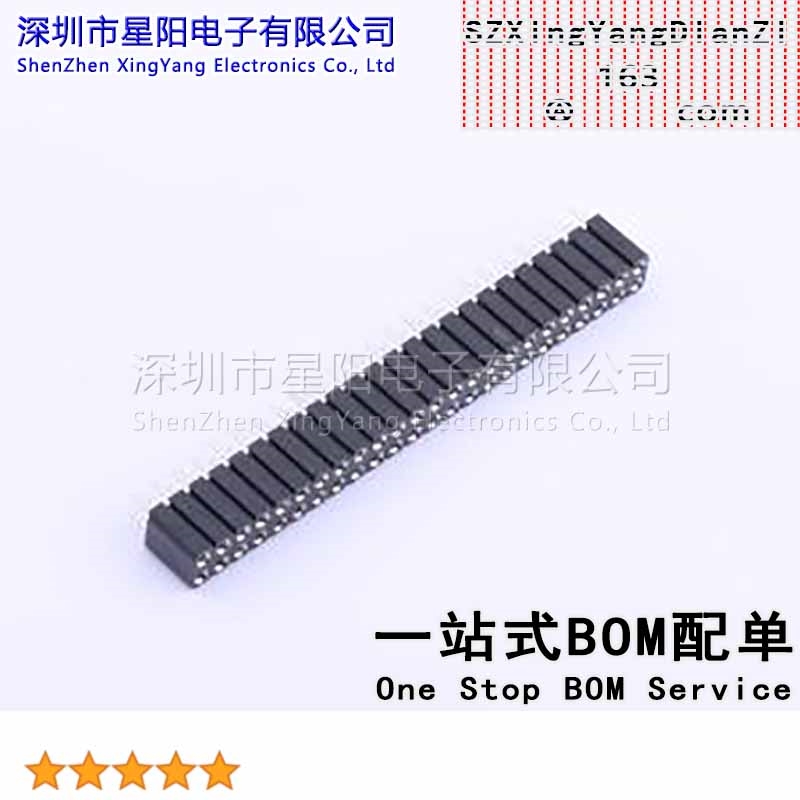 X5521FV-2x24-C70D30-1000 2.54mm 2x24P排数 双排 总孔位数48间