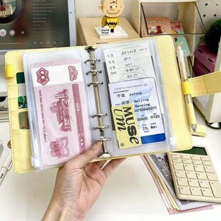 现金存放袋女款存钱儿童纸币外币现金神器钞票收纳包零钱卡包钱包