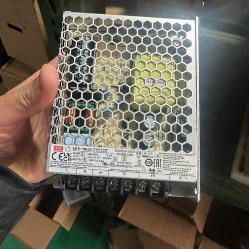 议价明纬LRS-100-24开关电源24V 45A 100W可维修