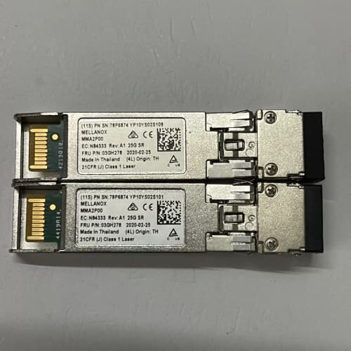 议价Mellanox 迈洛思 25G QSFP SR多模模块MM可维修