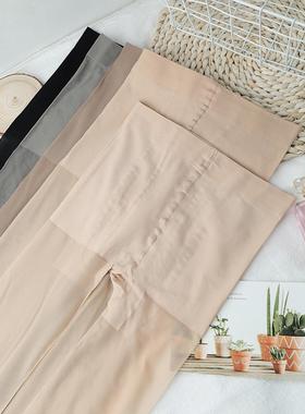 哑光面膜6D超薄夏季丝袜女任意剪肤肉色裸感隐形透明防勾丝连裤袜