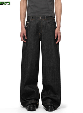 【高品质平替】1of1手缝针13.5盎司原牛高固色牛仔裤丹宁休闲长裤