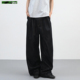 男女直筒裤 IREX 赤耳剑道双褶原牛13盎司A字宽松廓形高固色牛仔裤