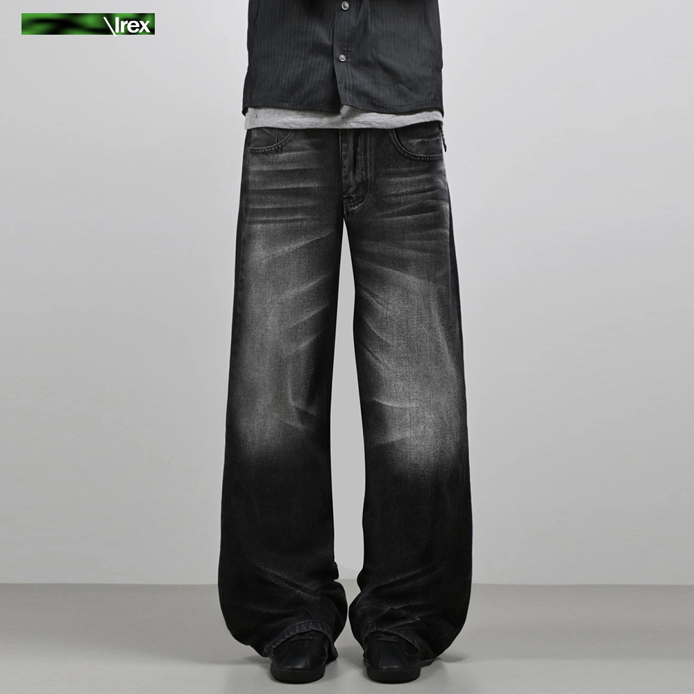 一开出头拿下001宗师猫须牛仔裤