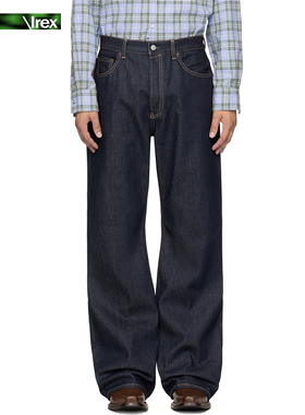 IREX 原牛深蓝色2021M复古经典宽松牛仔裤高街直筒Cleanfit长裤