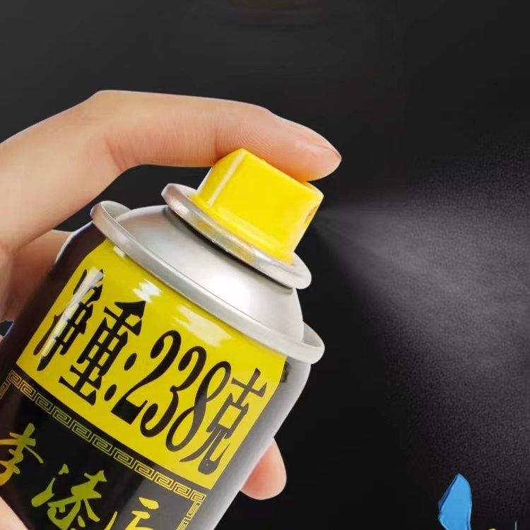 自动喷漆手摇自喷漆防锈家具木器漆黑家用亮光白色油漆小瓶李漆匠