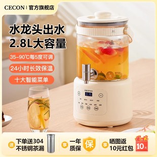 西可水龙头养生壶炖煮一体煮茶壶烧水壶家用多功能大容量花茶壶