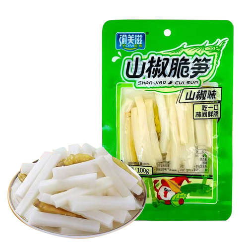 渝美滋山椒脆笋100g卤味素食
