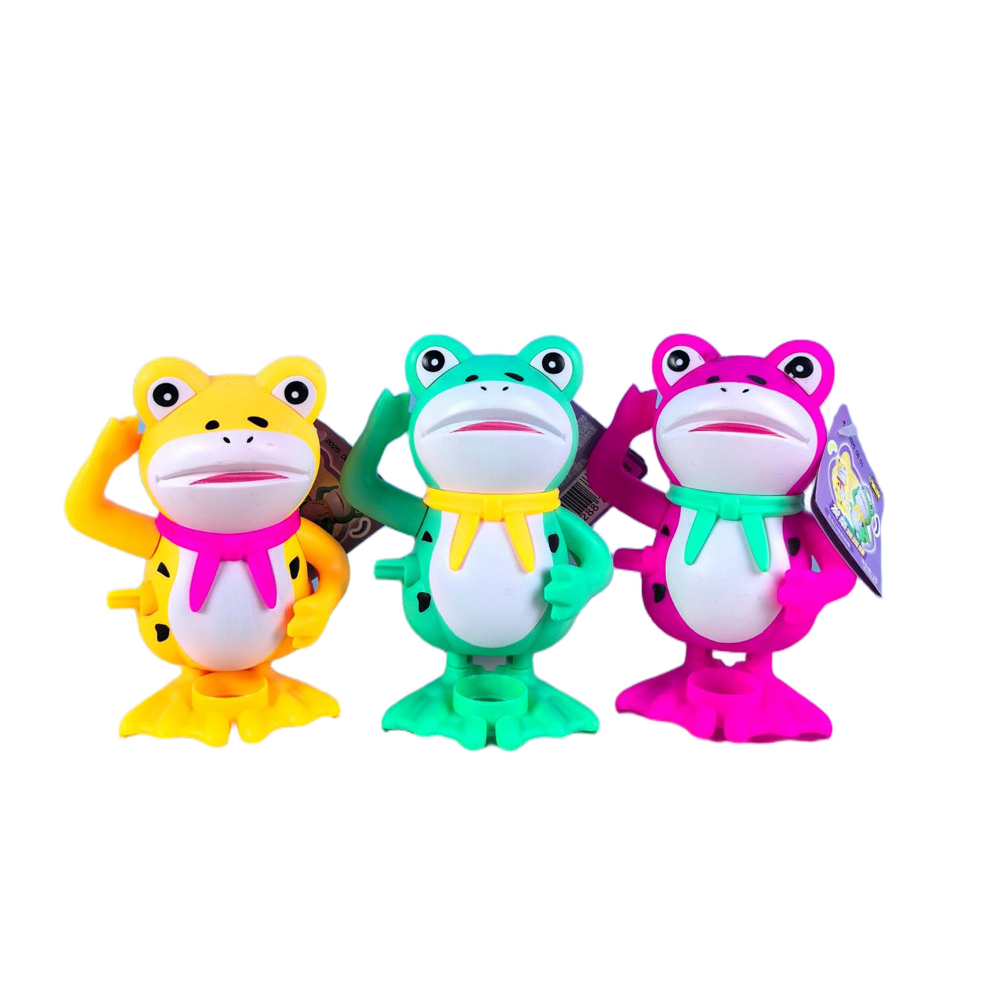 发条跳跳蛙玩具糖果