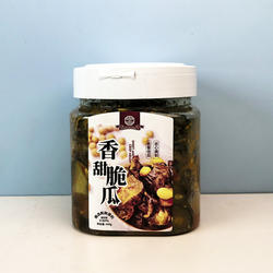 扬州酱菜 香甜脆瓜400g皮坊街下饭菜即食咸菜开胃酱菜黄豆罐装
