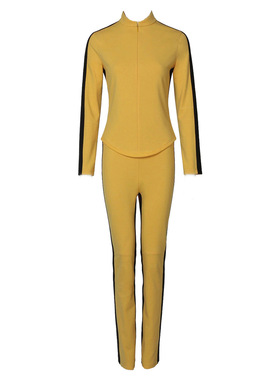 甜哒哒 杀死比尔COS服新娘Kill Bill黄色套装Cosplay万圣节服装