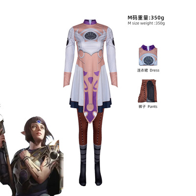 2023新款影心cos服 博德之门3游戏同款影心Shadowheart角色扮演服