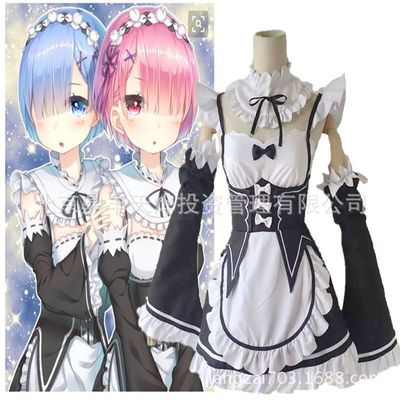 从零开始的异世界生活cos 拉姆雷姆cos服 蕾姆cos女仆装